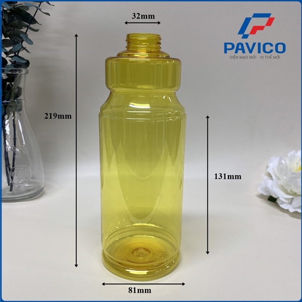 BE1000-Chai PET 1000ml-33mm