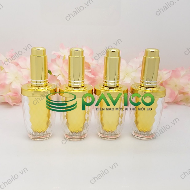 Vỏ lọ đựng tinh dầu cao cấp nắp nhỏ giọt