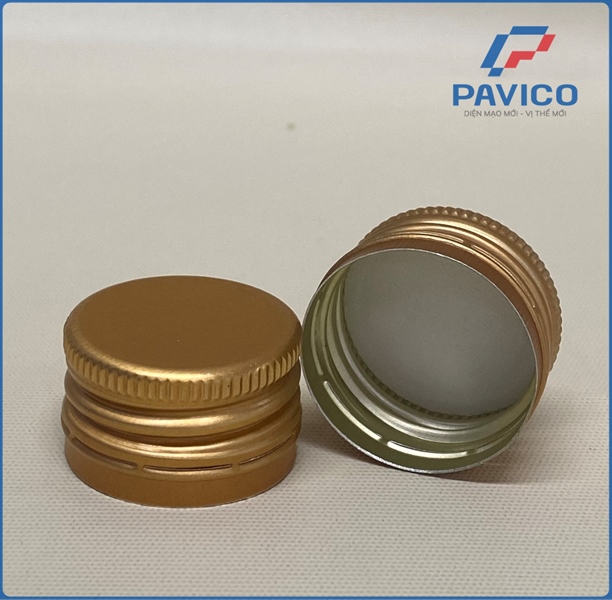 Nắp nhôm chai siro-28mm