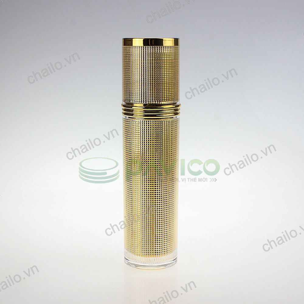 Lọ đựng kem mỹ phẩm mạ vàng 100ml