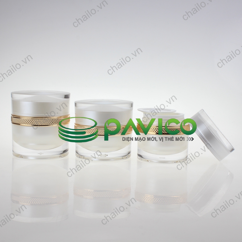 Vỏ hũ đựng kem mỹ phẩm 10g 20g 30g