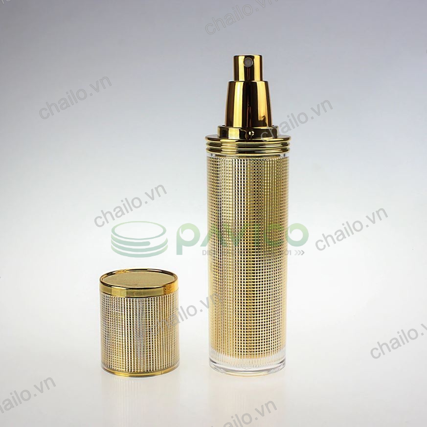 Lọ đựng kem mỹ phẩm mạ vàng 100ml