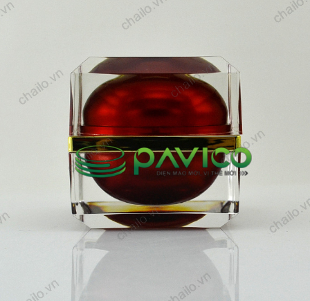 Hũ đựng mỹ phẩm acrylic 15g, 30g, 50g AT-AC09