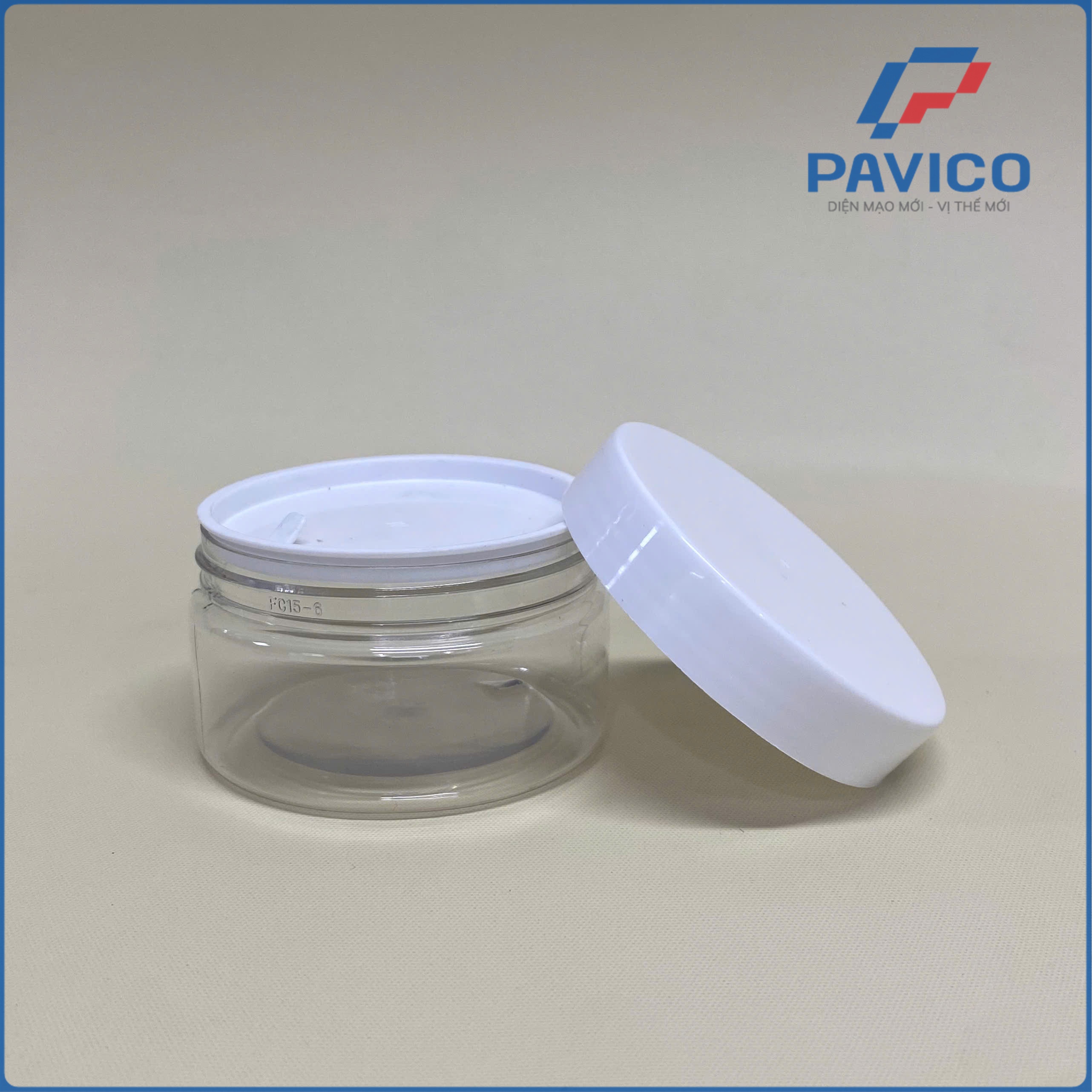68H80-Hũ PET trong PN 80ml - 68mm - 15g