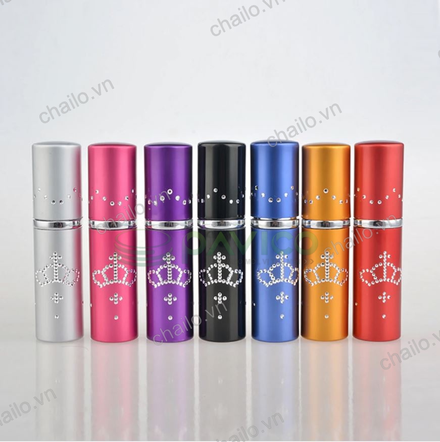 Vỏ chai chiết nước hoa mini 10ml đủ màu sắc
