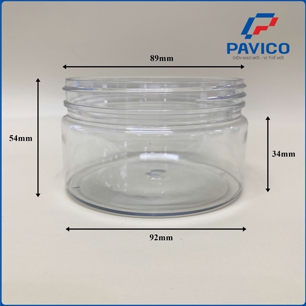 89H250-Hũ nắp vặn 250ml