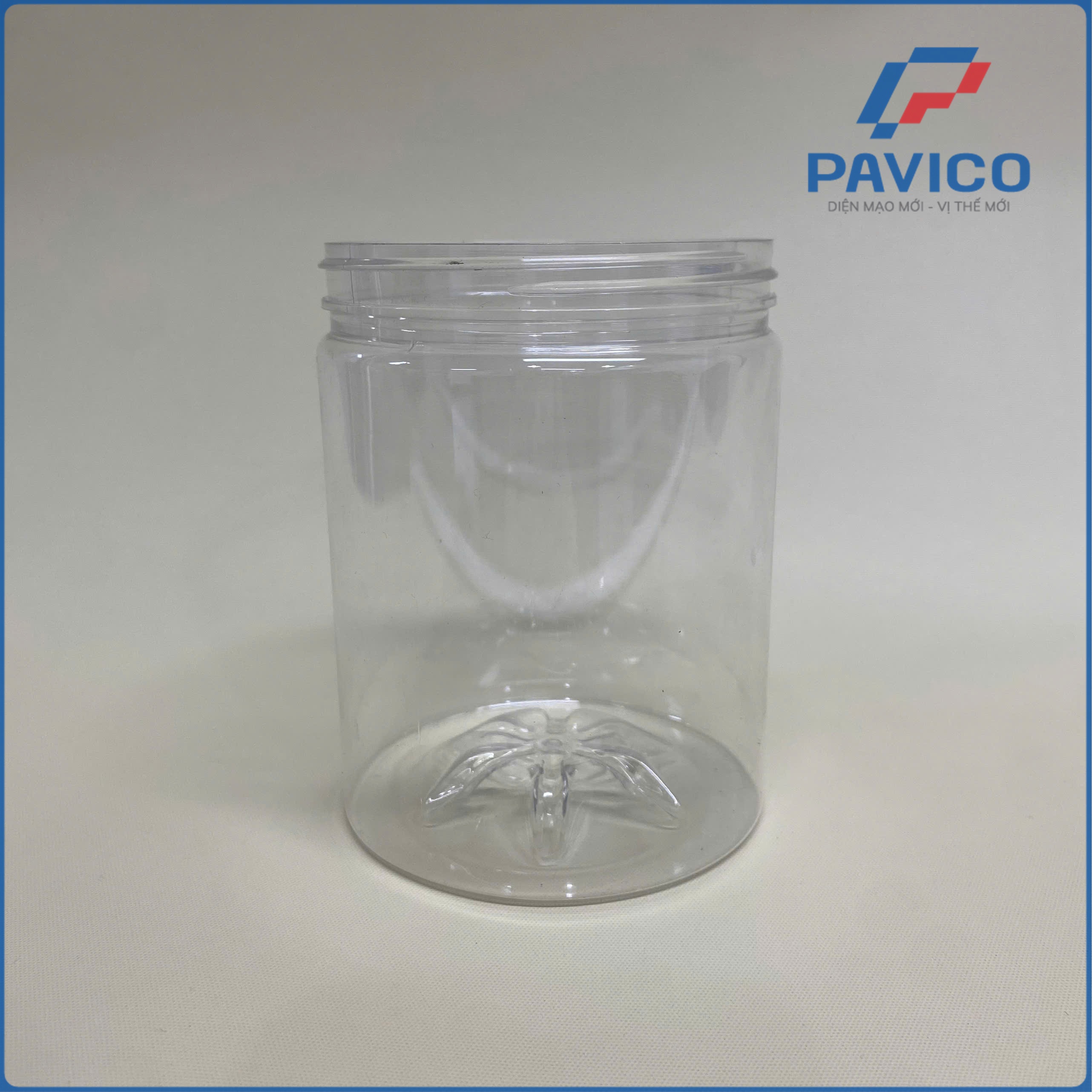89H750-Hũ PET đáy gân 750ml-89mm-35g