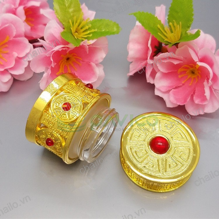 Hũ đựng kem mỹ phẩm cao cấp kiểu dáng ấn độ