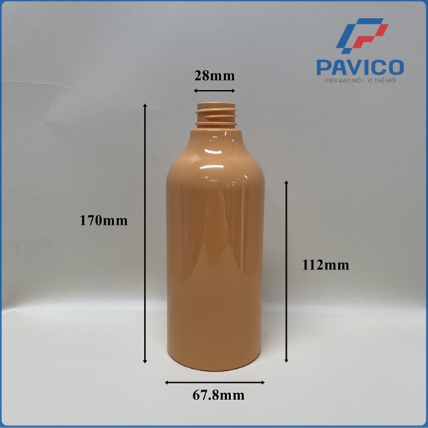 AC450-Chai pet 450ml-28mm