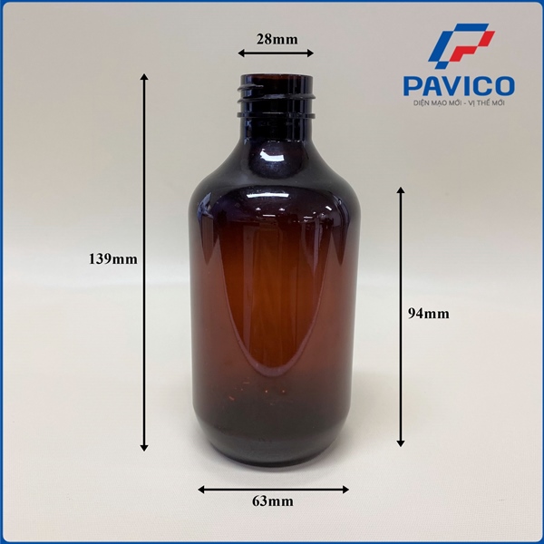 AF310-Chai pet 310ml-28mm