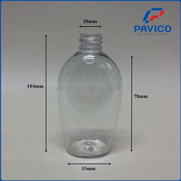 BE100-Chai nhựa pet 100ml