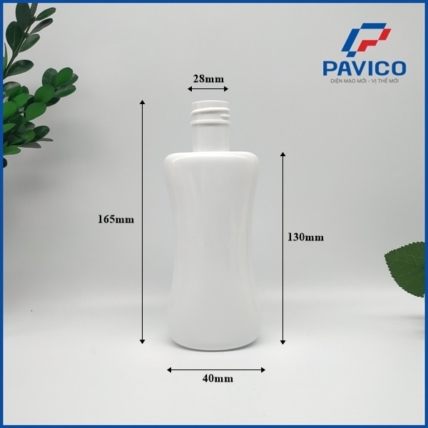 BH200-Chai PET dáng eo nắp vặn 200ml