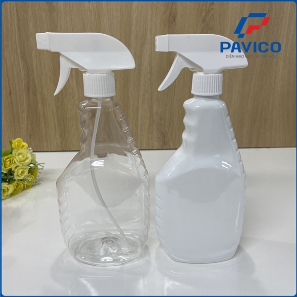 BH600-chai pet xịt kính 600ml-28mm