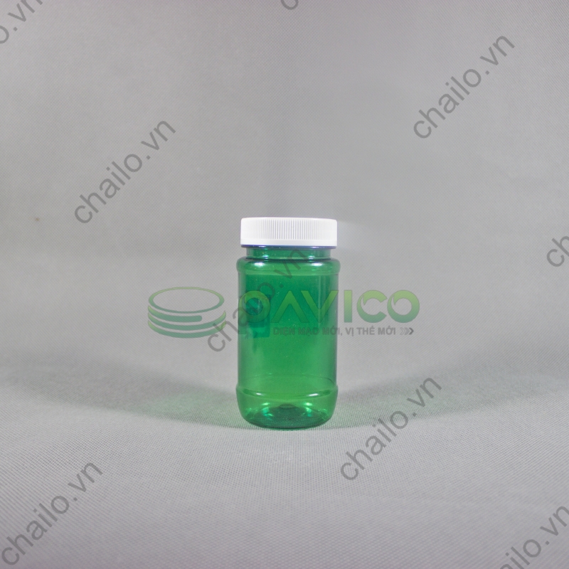 Lọ pet đựng dược phẩm thuốc viên nắp nhựa DP1