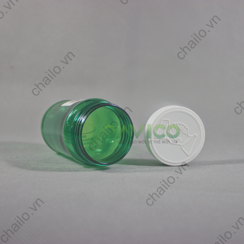 Lọ pet đựng dược phẩm thuốc viên nắp nhựa DP1