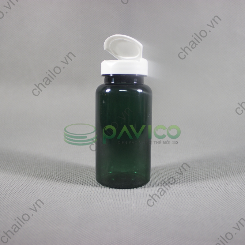 Lọ pet đựng dược phẩm thuốc viên 220cc DP3