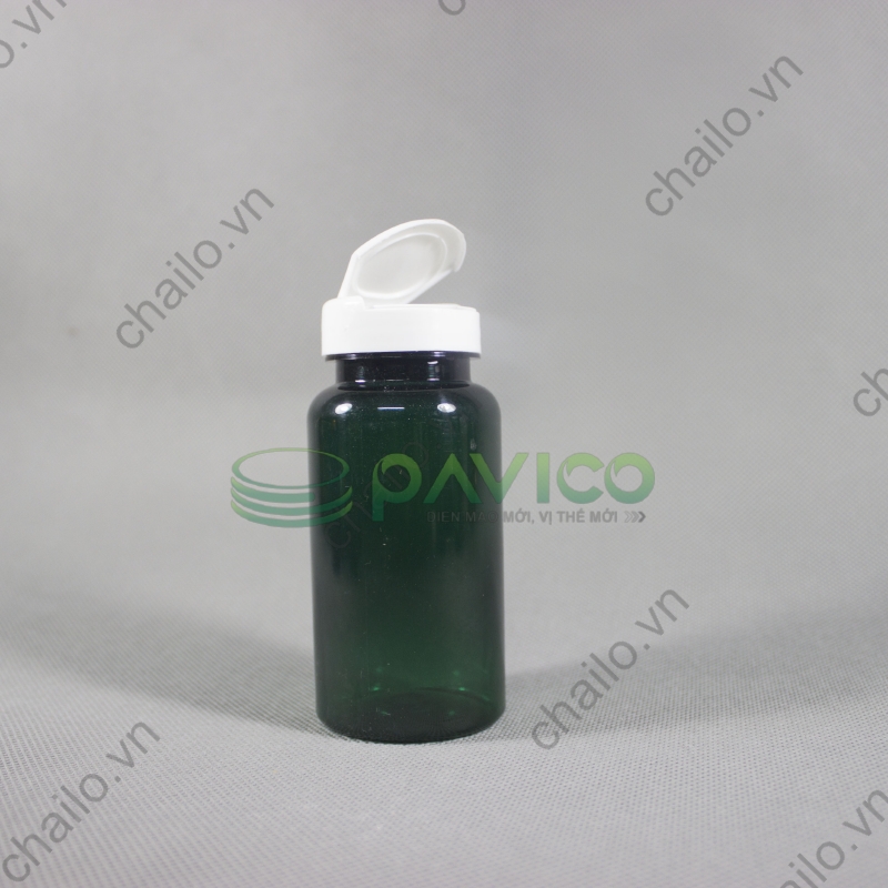 Lọ pet đựng dược phẩm thuốc viên 220cc DP3