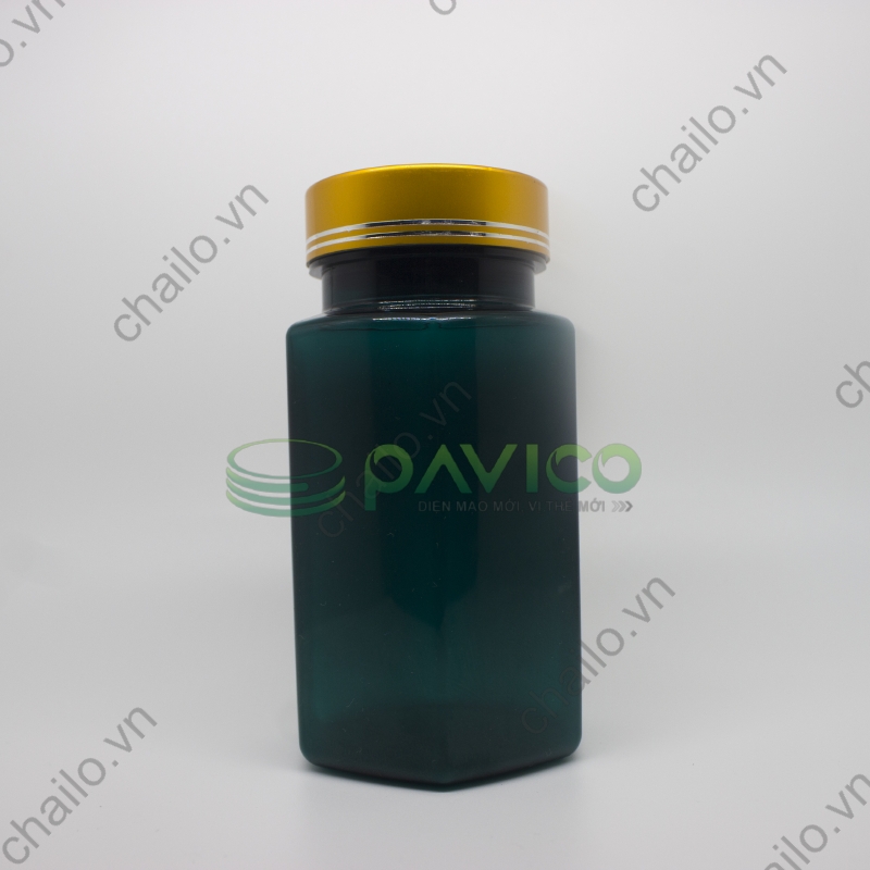 Vỏ lọ lục giác đựng dược phẩm thuốc viên DP8