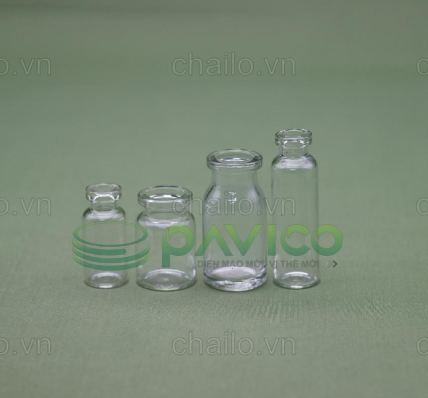 Lọ thủy tinh đựng thuốc tiêm 10cc 15cc 25cc