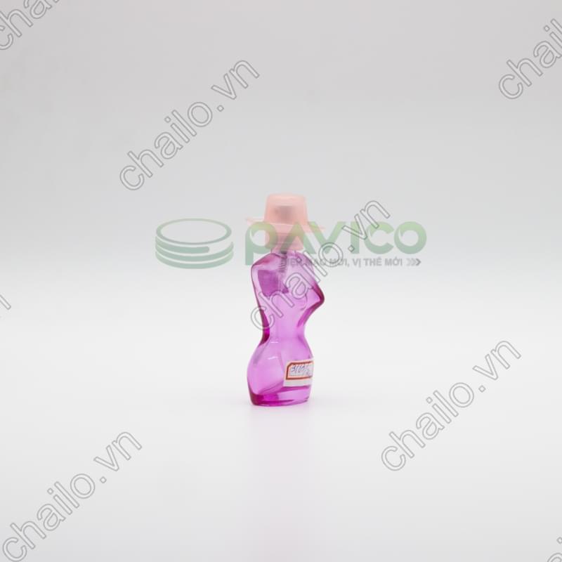 Vỏ chai đựng nước hoa hình cô gái