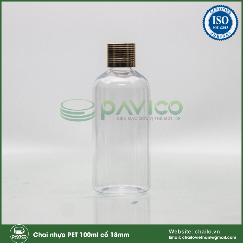 chai nhựa pet 100ml