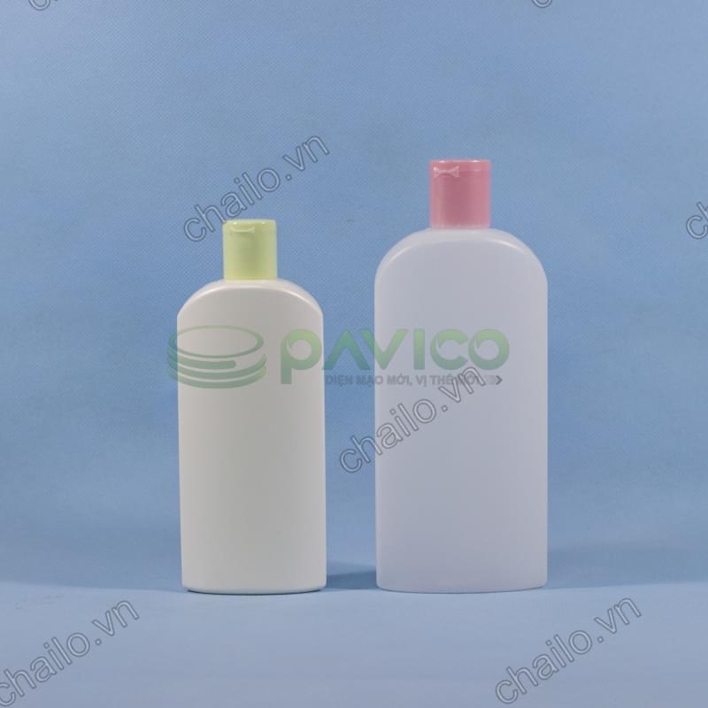 Vỏ chai lọ đựng dầu gội nắp bật 350ml - 500ml