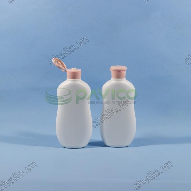 Vỏ chai đựng sữa tắm nắp bật 200ml