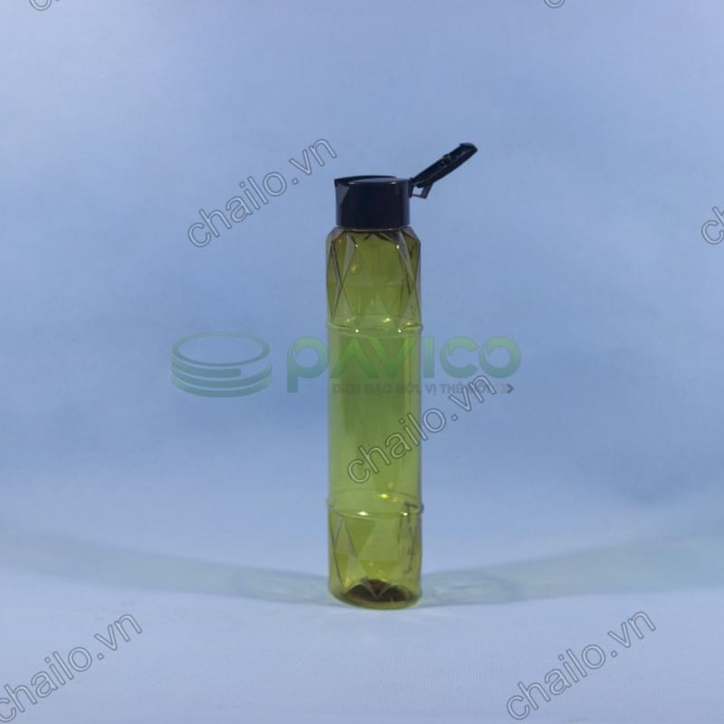 Vỏ chai đựng sữa tắm nắp bật 200ml