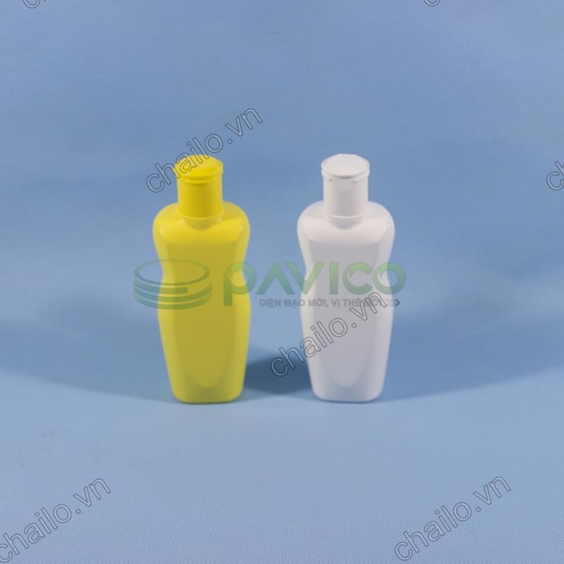 Vỏ chai đựng kem chống nắng nắp bật 150ml