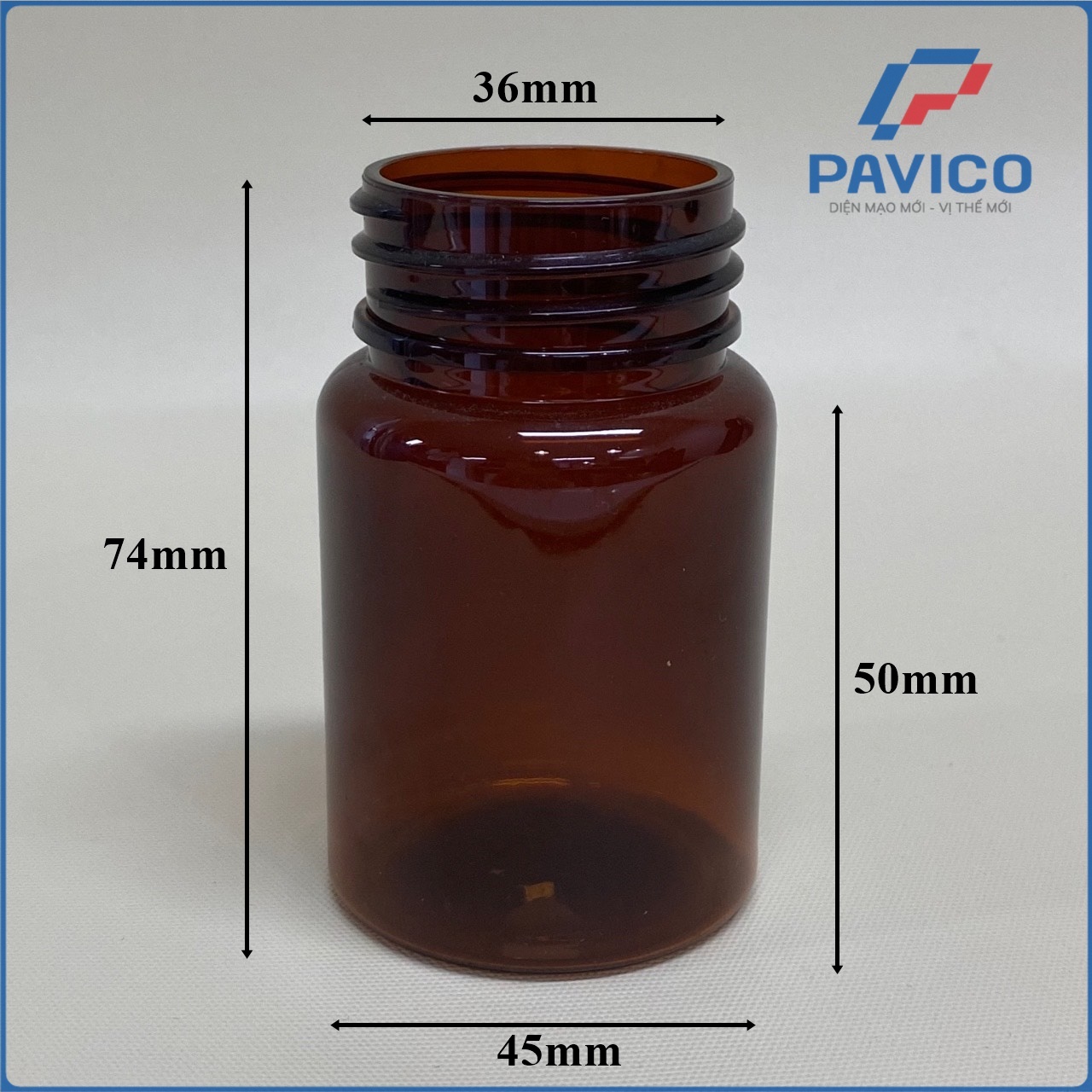 DA60-Lọ thuốc viên 60cc