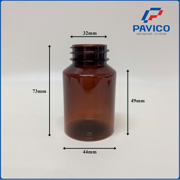 DV60-Lọ thuốc viên 60cc