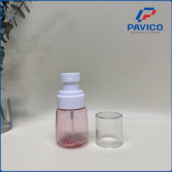 Bộ chai PETG hồng 30ml (GA30)