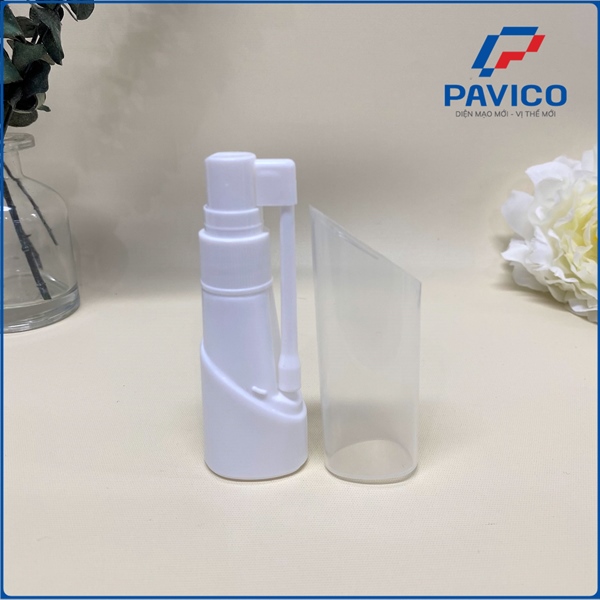 HI25-Chai HDPE xịt họng 25ml-18mm