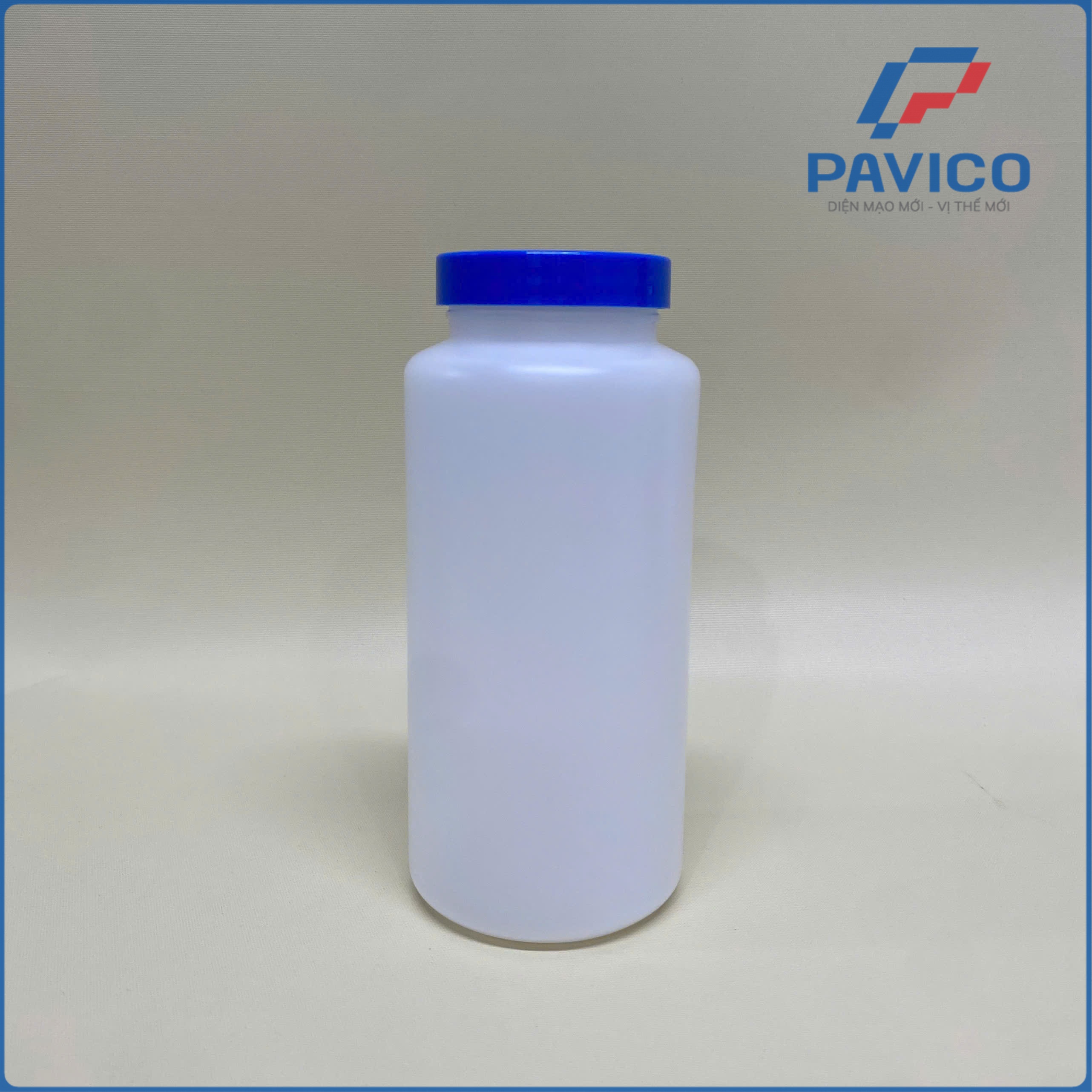 Chai HDPE trong nắp vặn 480ml-52mm-35g