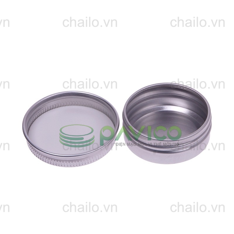 Vỏ hũ nhôm 15g đựng kem mỹ phẩm kem dưỡng da J-01