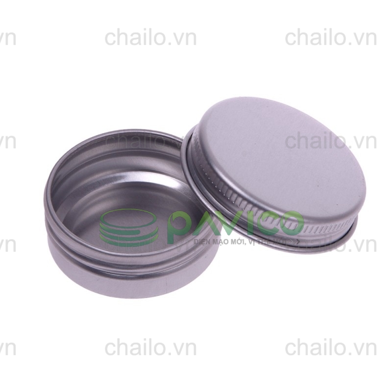 Vỏ hũ nhôm 15g đựng kem mỹ phẩm kem dưỡng da J-01