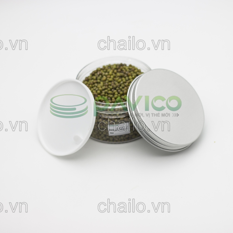 Hũ nhựa pet  250ml nắp nhôm vặn đựng thực phẩm