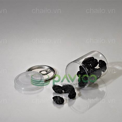 Hũ nhựa nắp nhôm xé 250ml 63.3x78mm