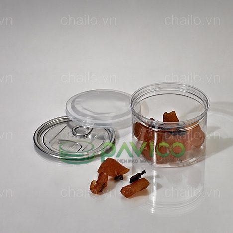 Hũ nhựa nắp nhôm xé 280ml 83.3x61mm