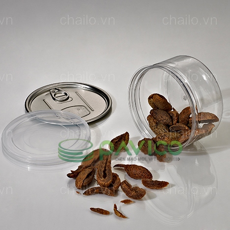Hũ nhựa nắp nhôm xé 310ml 98.9x54mm