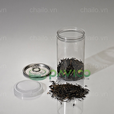 Hũ nhựa nắp nhôm xé 375ml 65.3x119mm