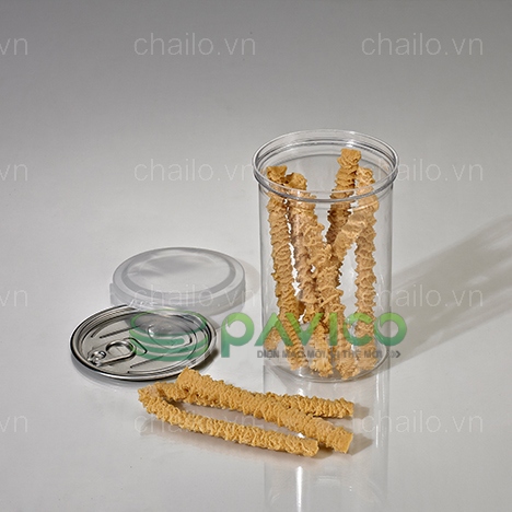 Hũ nhựa đựng thực phẩm thức ăn 650ml 83.3x134mm