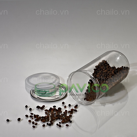 hũ nhựa nắp nhôm xé 800ml