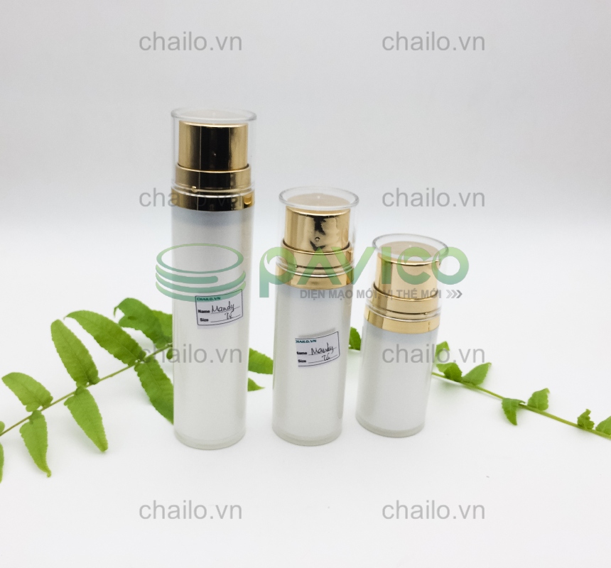 Bộ chai lọ đựng dung dịch mỹ phẩm AC-45