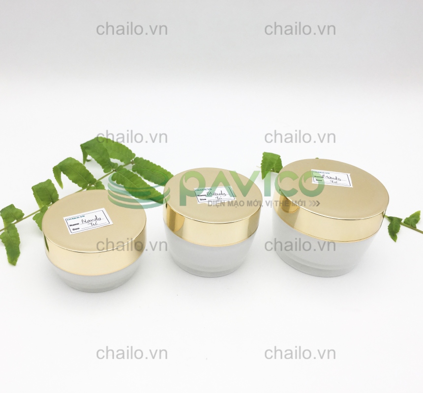 Bộ 3 hũ kem đựng mỹ phẩm 10g 30g 50g AC-54