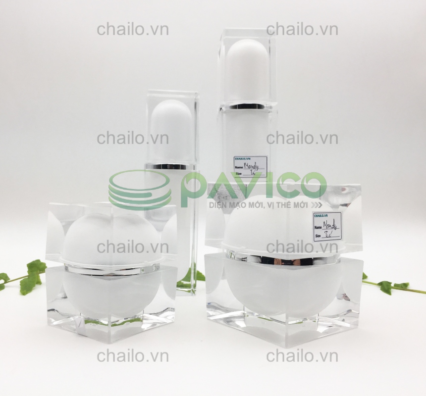 chai lọ hũ đựng mỹ phẩm cao cấp 