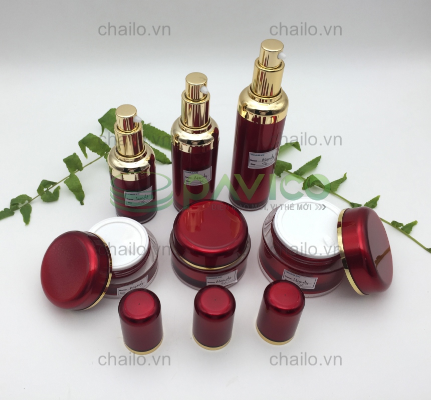 chai lọ đựng mỹ phẩm 