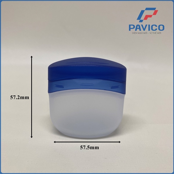 Bộ hũ PP nắp xanh - 50g (LA50)