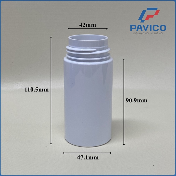 MA120-Chai pet tạo bọt 120ml