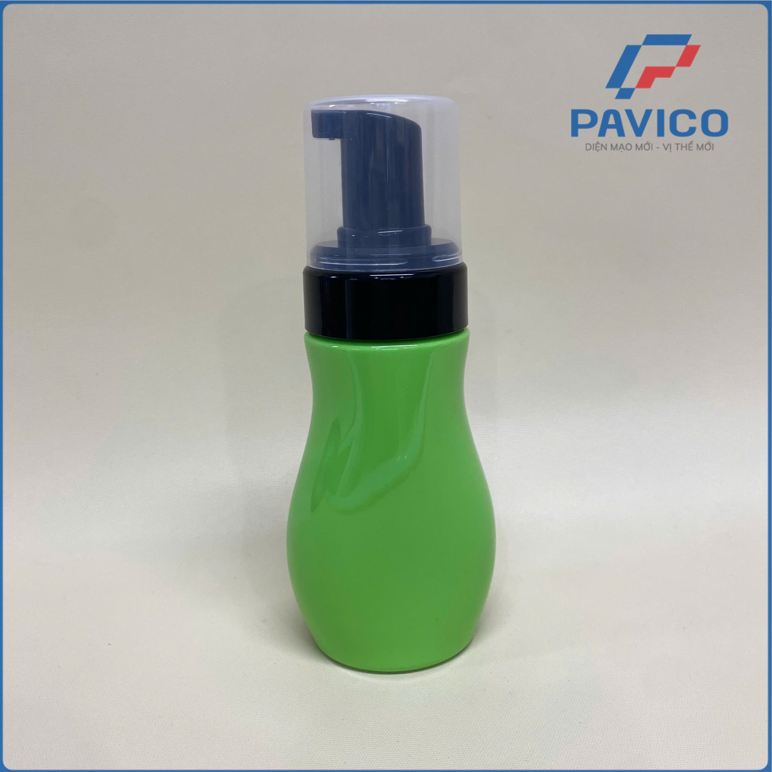 MB150-Chai tạo bọt dáng eo 150ml-42mm